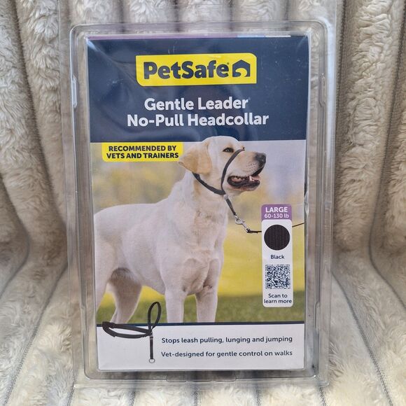 PetSafe Other - New☆ PetSafe Gentle Leader No-Pull Dog Headcollar Large 60-130lbs Black Training